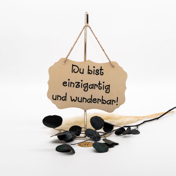 Holzschild mit verschiedenen Aufschriften – Bild 5